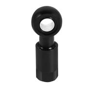 Beavorty Insert Olive de Frein à Disque Hydraulique pour Vtt, Raccord de Durite en Alliage D'aluminium Noir, 5 Embouts pour Réparation et Maintenance, Outil D'installation Aiguille