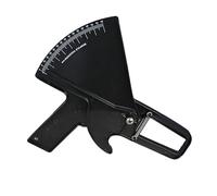 Beavorty Instrument De Mesure De L'épaisseur De Graisse Testeur De Pli Graisse Testeur De Graisse Mesureur De Graisse Pied à Coulisse Noir