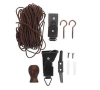 Beavorty Kit D'accessoires pour Pose de Store Enrouleur en Polyester, Facile à Installer, Résistant et Adapté aux Fenêtres du Salon et Bureau