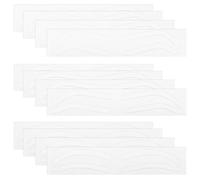 Beavorty Kit De 12 Pochoirs À Sourcils - Modèles De Mise En Forme Des Sourcils Jetables Pour Débutants Avec Différents Styles (Droits/Arqués/À Angle
