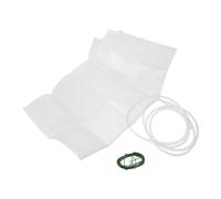 Beavorty Kit de Collecte D'eau de Pluie avec Bac à Eau en Plastique Résistant, Installation Simple pour Protection Fuite de Toiture et Drainage du Toit
