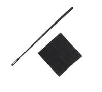 Beavorty Kit de Nettoyage pour Piccolo et Flûte Traversière, Baguette de Nettoyage Solide Chiffon Microfibre Anti-rayures, Accessoire Portable pour Entretien et Protection des Instruments