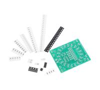 Beavorty Kit de Soudure DIY Circuit Imprimé D'entraînement Composants Électroniques Plastiques Apprentissage Soudure pour Débutants et Experts Pratique Éducative en Électronique Adultes