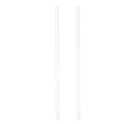 Beavorty Kit Pédagogique D'expérimentation Physique Bâton Organique en Verre et Soie, Accessoire D'électrification par Friction, Équipement Éducatif pour Cours de Physique et Expériences