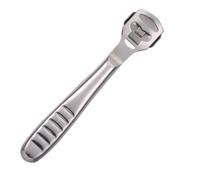 Beavorty Kit Professionnel de Pédicure avec Racloir Acier Inoxydable Outil pour Éliminer Peaux Mortes Dissolvant de Callosités avec Lames Poignée Antidérapante Ergonomique Portable pour