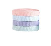 Beavorty Lacets De Chaussures Colorés Plats En Polyester, 120 Cm, Lot De 8 Pour Sport Et Usage Quotidien, Unisexes, Multifonctionnels