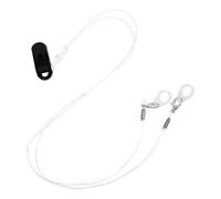 Beavorty Lanière de Protection Auditive Transparente Anti-perte Sangle Sécurisée pour Appareils Auditifs Derrière Oreille Clip Simple pour Personnes Âgées et Garçon Fille