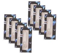 Beavorty Lot De 10 Boîtes À - Boîte De Rangement Avec Fenêtre Pour Faux Organiseur De Portable Et Sécurisé