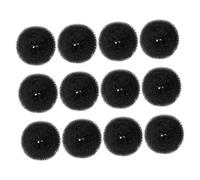 Beavorty Lot De 12 Donuts Pour Chignon : Petits Donuts Pour Chignons, Accessoires De Coiffure Élastiques Pour Chignons De Ballet, Pour Un Chignon Rapide Et Sécurisé.
