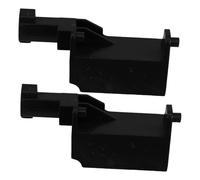 Beavorty Lot de 2 Boucles de Verrouillage pour Porte de Micro-ondes en Plastique, Interrupteur de Porte Compatible P70f23p, Pièce de Rechange Fiable pour Réparation Four à Micro-ondes,