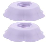 Beavorty Lot De 2 Bracelets De Lavage Du Visage En Silicone Pour Femmes Pour Retenir Leau Soins De La Peau Doux Et Confortable Pour Spa