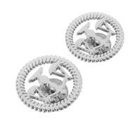 Beavorty Lot de 2 Broches D'avocat en Alliage Argenté Balance Justice, Épingle de Revers pour Costume Professionnel, Insigne D'élève en Droit, Présent pour Femme et Homme Juridique,