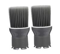 Beavorty Lot De 2 Brosses À Cheveux Pour Barbier Nettoyeur De Brosse À Cheveux Plumeau Pour Le Cou Usage Domestique Pour Styliste
