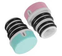 Beavorty Lot de 2 Buses de Bidet Portable pour Femmes Douchette de Toilette à Jet Doux à Orifice Unique Pression d'Eau Réglable Matériaux Solide pour Soins Post-Partum Camping et