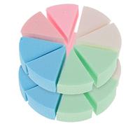 Beavorty Lot De 2 Éponges À Mélanger Ensemble De Houppettes De Maquillage Éponge Triangulaire Pour Les Yeux Les Joues Éponges De Maquillage En Latex Ensemble De Mélangeurs Pour Femmes