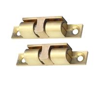 Beavorty Lot de 2 Loquets à Bille en Laiton Massif, Spécial Porte D'armoire, Taille Extra-large 70 Mm, Loquets de Tension Réglables pour Meuble, Quincaillerie Robuste pour Placard et Porte