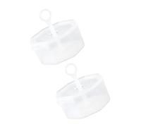 Beavorty Lot De 2 Mousses Nettoyantes Pour Le Visage Portables Et Faciles À Utiliser Blanches