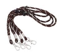 Beavorty Lot de 2 Paires de Dragonnes de Moufles de Ski en Polyester, Réglables et Anti-Perte, Accessoires Indispensables pour Ski et Sorties en Neige