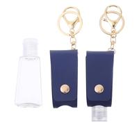 Beavorty Lot De 2 Porte-clés Pour Bouteilles De Voyage Portables De 30 Ml Rechargeables