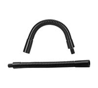 Beavorty Lot de 2 Rallonges de Microphone à Col de Cygne Flexibles 18 Cm, Tube Métallique Noir Interface 3/8, Bras D’extension Réglable pour Pied de Micro, pour Studio, Diffusion et