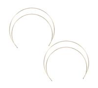 Beavorty Lot De 2 -têtes En Métal Pour Cheveux De Fée Couronne De Déesse Pour Femmes Accessoire De Mariage Bandeau Minimaliste Accessoire Photo