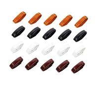 Beavorty Lot De 20 Bracelets De Montre En Cuir Pièces De Rechange Anneaux De Bracelet De Montre Bracelets De Rechange Anneaux De Bracelet De Montre Boucle De Ceinture De Montre