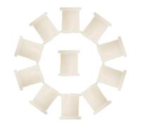 Beavorty Lot de 20 Manchons en Plastique pour Roulette à Tige, Douilles de Fixation pour Pied de Chaise Petit Format, Inserts Résistants pour Roulettes Pivotantes, Accessoire Bureau