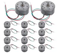 Beavorty Lot de 20 Moteurs Solaires Câbles Moteurs Miniatures pour Voitures et Trains Jouets Compact pour Bricolage Alimentation Écoénergétique Adapté aux Projets Scientifiques et Jouets