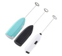 Beavorty Lot de 3 Bâtonnets Mélangeurs pour Résine Époxy, Batteur Électrique à Main sans Piles en Alliage Plastique, Outil de Bricolage Polyvalent pour Mélanger Peinture et Époxy, Usage