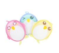 Beavorty Lot De 3 Serviettes De Bain Et De À Thème Pingouin Douces Et Massantes Pour Le Bain Des Enfants Couleur Aléatoire