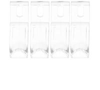 Beavorty Lot de 4 Crochets Guide-Cordon pour Store Enrouleur, Dispositif de Retenue de Chaînette à Billes, Fixation Murale Transparente, Léger et Réutilisable, Accessoire pour Stores