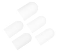 Beavorty Lot de 5 Protège-doigts en Silicone Antidérapant, Isolant Thermique, Manchons Flexibles pour Protection des Doigts Cuisine et Premiers Secours