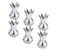 Beavorty Lot De 6 Flacons De Vernis À Vides En Verre Pour Projets De Vernis À Élégants