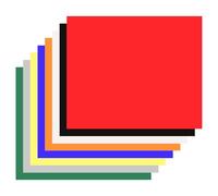 Beavorty Lot de 8 Feuilles de Vinyle Thermocollant 3d Puff pour T-shirts, Transfert Thermique Gonflé, Couleurs Assorties - Compatible Presse à Chaud pour DIY Textile