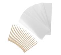 Beavorty Lot De Bandes De Cire Usage Unique Pour Épilation Du Corps Avec Bâtonnets Bois Pour Femmes Et Zones Du Visage