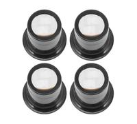 Beavorty Loupe Grossissante 10X Lot de 4 en Résine pour Outils de Réparation de Montres, Compacte et Pratique pour Horlogers Professionnels et Amateurs