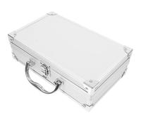 Beavorty Mallette à Outils Multifonction en Alliage D'aluminium, Boîte à Outils Portative Grosse Capacité de Rangement, Mallette de Transport Légère pour Documents et Accessoires, Usage