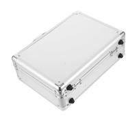 Beavorty Mallette Rigide en Alliage D'aluminium Petite Taille, Valise de Transport Multifonction pour Outils et Maquillage, Boîtier Sécurisé Serrure à Clé, Étui de Rangement Léger et