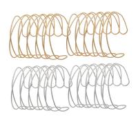 Beavorty Manchette de Bras Réglable en Bracelet Ouvert Minimaliste Style Élégant Accessoire Chic pour Femmes pour Sorties et Événements 2 Pièces