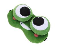Beavorty Masque pour Les Yeux en Forme de Grenouille Mignonne Masque pour Les Yeux Confortable en Gel Bloquant La Lumière pour Dormir pour Les Hôtels Les Voyages Et L'utilisation Familiale
