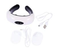 Beavorty Masseur Cervical Intelligent Appareil De Massage Cervical Et Épaules 1 Unité Électromagnétique Rechargeable Usage Bureau Voiture Maison Fatigue Muscles Relaxant