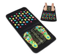Beavorty Masseur de Marche sur Pierre Rectangulaire, Tapis de Massage des Pieds en Matériaux Sûrs, pour Usage Domestique et Relaxation Plantaire, Outil de Bien- Fatigue