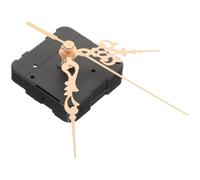 Beavorty Mécanisme D'horloge Inverse Silencieux à Piles Aiguilles Métal Doré, Kit de Remplacement Précis pour Horloge Murale, Pièces D'horlogerie DIY Adaptées au Bricolage et Réparation