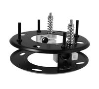 Beavorty Mécanisme D'inclinaison pour Bac à Shampoing Basculant Joint en Caoutchouc, Réglable en Hauteur, Pièce de Rechange pour Cuvette Céramique Salon, Accessoire de Couleur Aléatoire