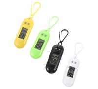 Beavorty Montre Électronique Porte-Clés LED pour Examen Montre Suspendue Pratique Chronomètre Numérique Accessoire de Paquet Utilisation Scolaire Couleur Aléatoire
