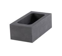 Beavorty Moule à Lingots de Graphite Noir 85x45x30 Mm, Résistant la Corrosion Chocs, Haute Conductivité Thermique, pour Fusion et Moulage de Métaux Non Ferreux en Atelier et Laboratoire