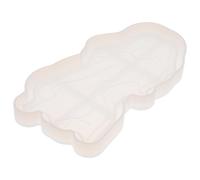 Beavorty Moule en Silicone pour Plateau DIY Moule à Assiette de Rangement Flexible en Silicone Haute Transparence Outil de Bricolage Fait Main Époxy pour Créations Artisanales