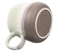 Beavorty Mug à Café en Céramique Grosse Capacité 400 Ml, Couleur Verte, Tasse à Latte Anse Ergonomique, Tasse Décorative Multifonction pour Maison, Café et Thé, Usage Quotidien