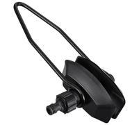 Beavorty Nettoyant pour Moteurs Hors-Bord Noir, Manchon D’échappement pour Bateau Marin, Outil de Rinçage Moteur Solide, Accessoire pour Rinçage Rapide de Yacht, Compatible Prises D’Eau