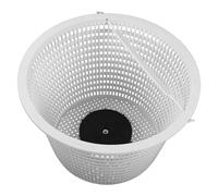 Beavorty Panier D'écumoire pour Piscine Creusée Blanc avec Lestage Intégré, Filtre à Skimmer à Mailles Fines, Récupérateur de Débris pour Entretien Piscine Extérieur, Accessoire Compatible